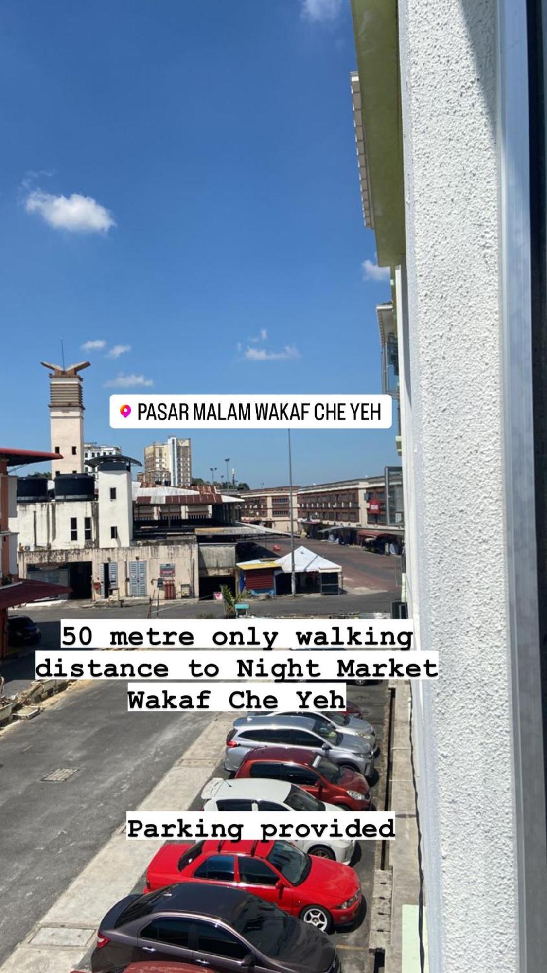 Driff Homestay 3Bedroom With Aircond 50M To Night Market Wakaf Che Yeh Kota Bharu Exteriör bild
